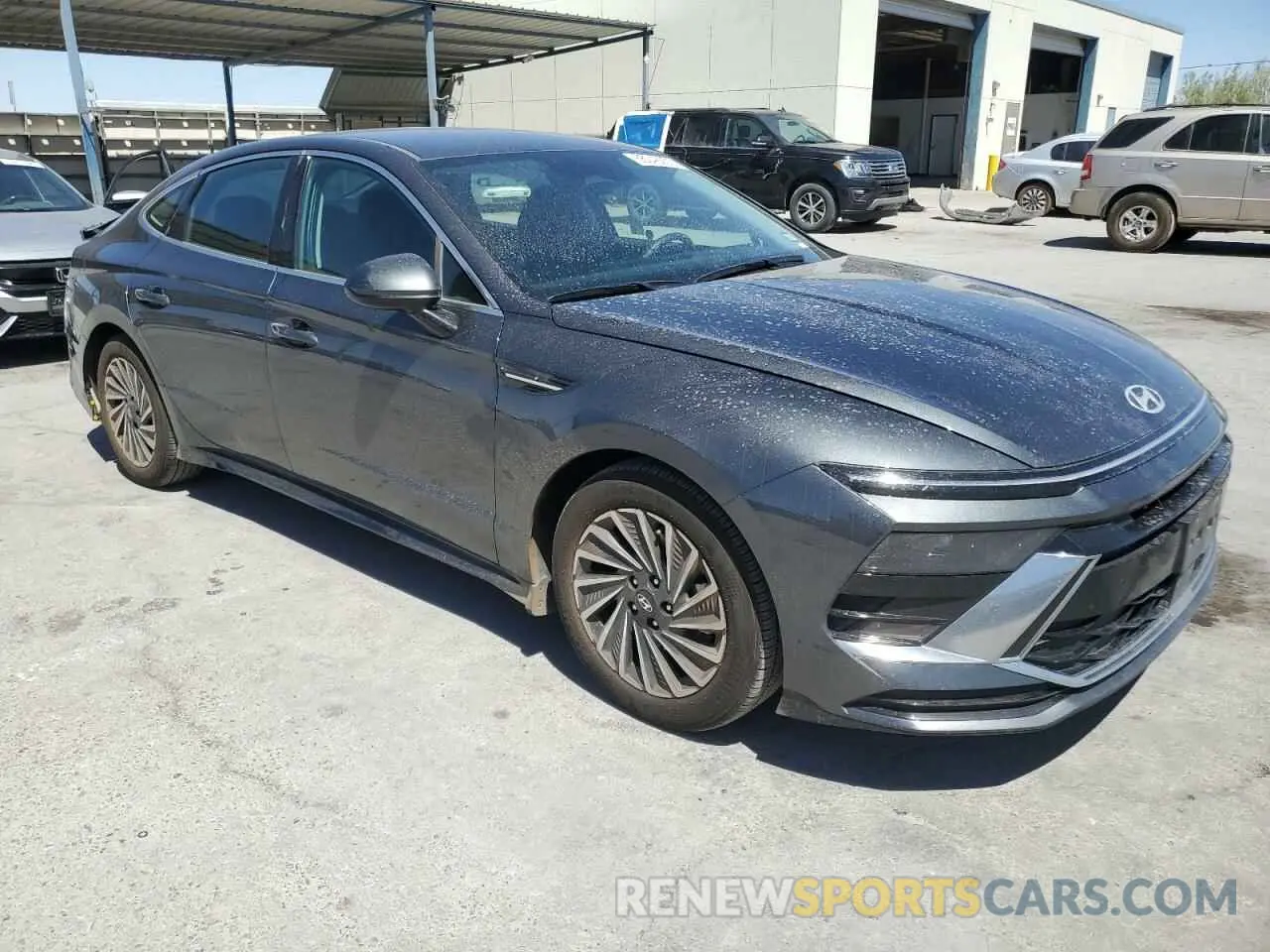 4 fotografías del automóvil dañado KMHL34JJ1RA099966 HYUNDAI SONATA 2024