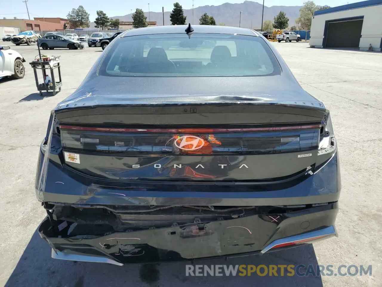 6 fotografías del automóvil dañado KMHL34JJ1RA099966 HYUNDAI SONATA 2024