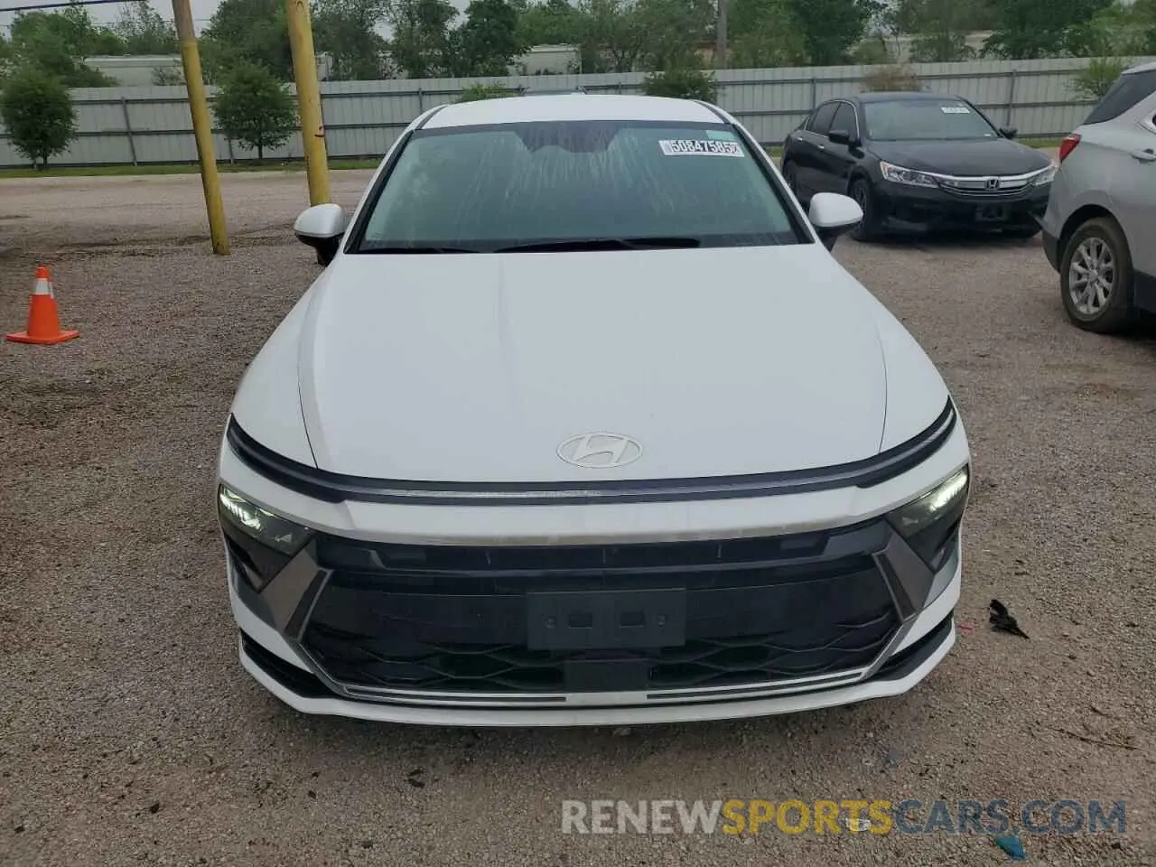 5 fotografías del automóvil dañado KMHL34JJ3RA099399 HYUNDAI SONATA 2024