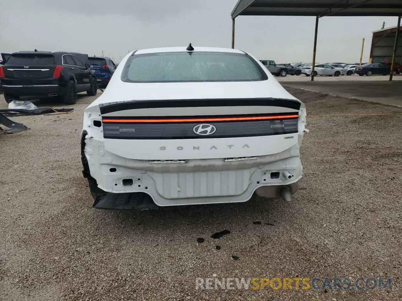 6 fotografías del automóvil dañado KMHL34JJ3RA099399 HYUNDAI SONATA 2024