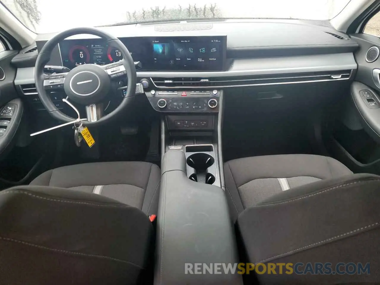 8 fotografías del automóvil dañado KMHL34JJ3RA099399 HYUNDAI SONATA 2024