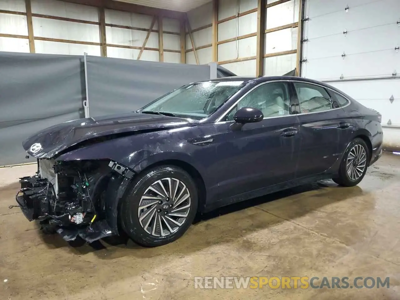 1 fotografías del automóvil dañado KMHL34JJ4RA094048 HYUNDAI SONATA 2024