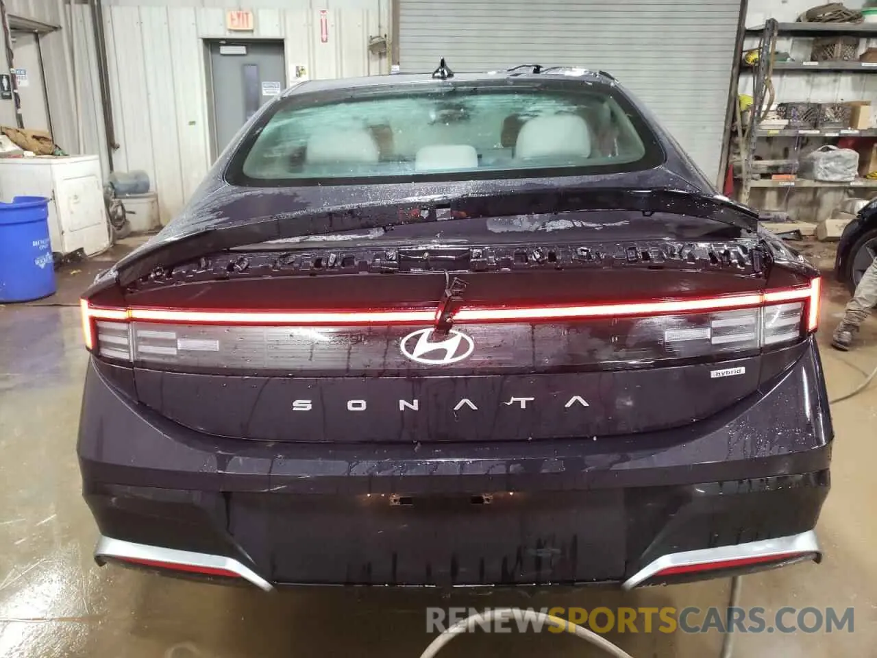 6 fotografías del automóvil dañado KMHL34JJ4RA098617 HYUNDAI SONATA 2024