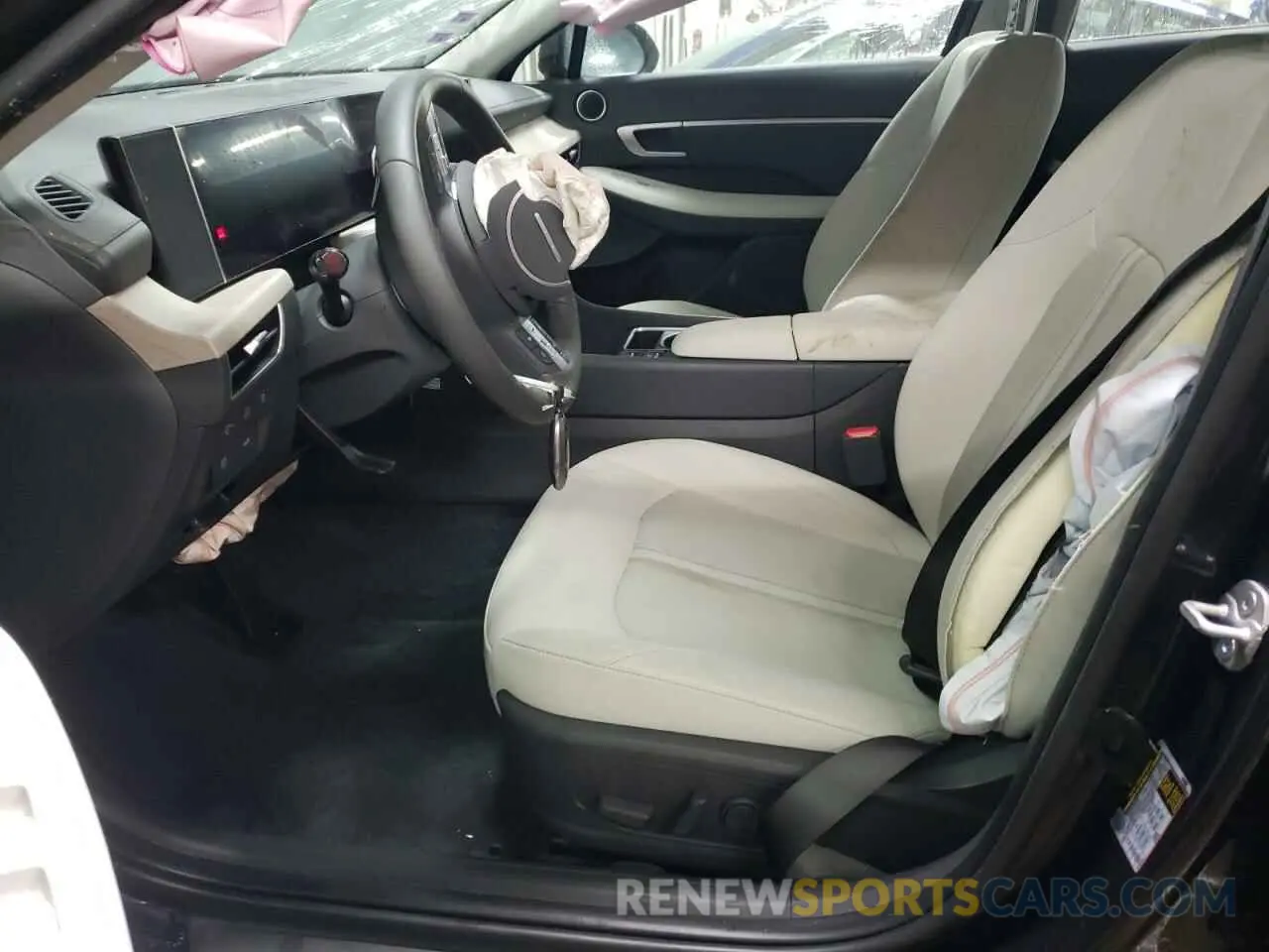 7 fotografías del automóvil dañado KMHL34JJ4RA098617 HYUNDAI SONATA 2024
