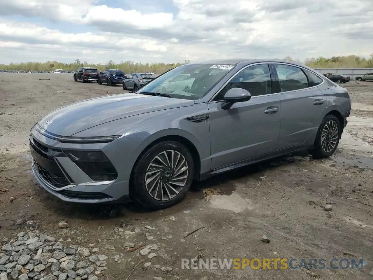 1 fotografías del automóvil dañado KMHL34JJ7RA096053 HYUNDAI SONATA 2024