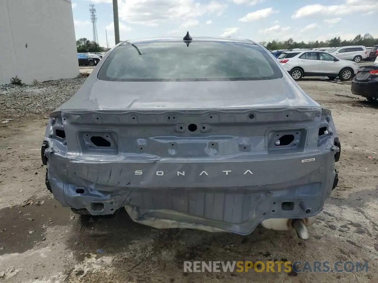 6 fotografías del automóvil dañado KMHL34JJ7RA096053 HYUNDAI SONATA 2024