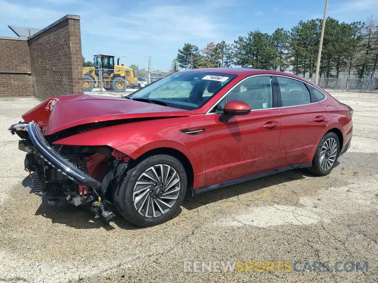 1 fotografías del automóvil dañado KMHL34JJ7RA097977 HYUNDAI SONATA 2024