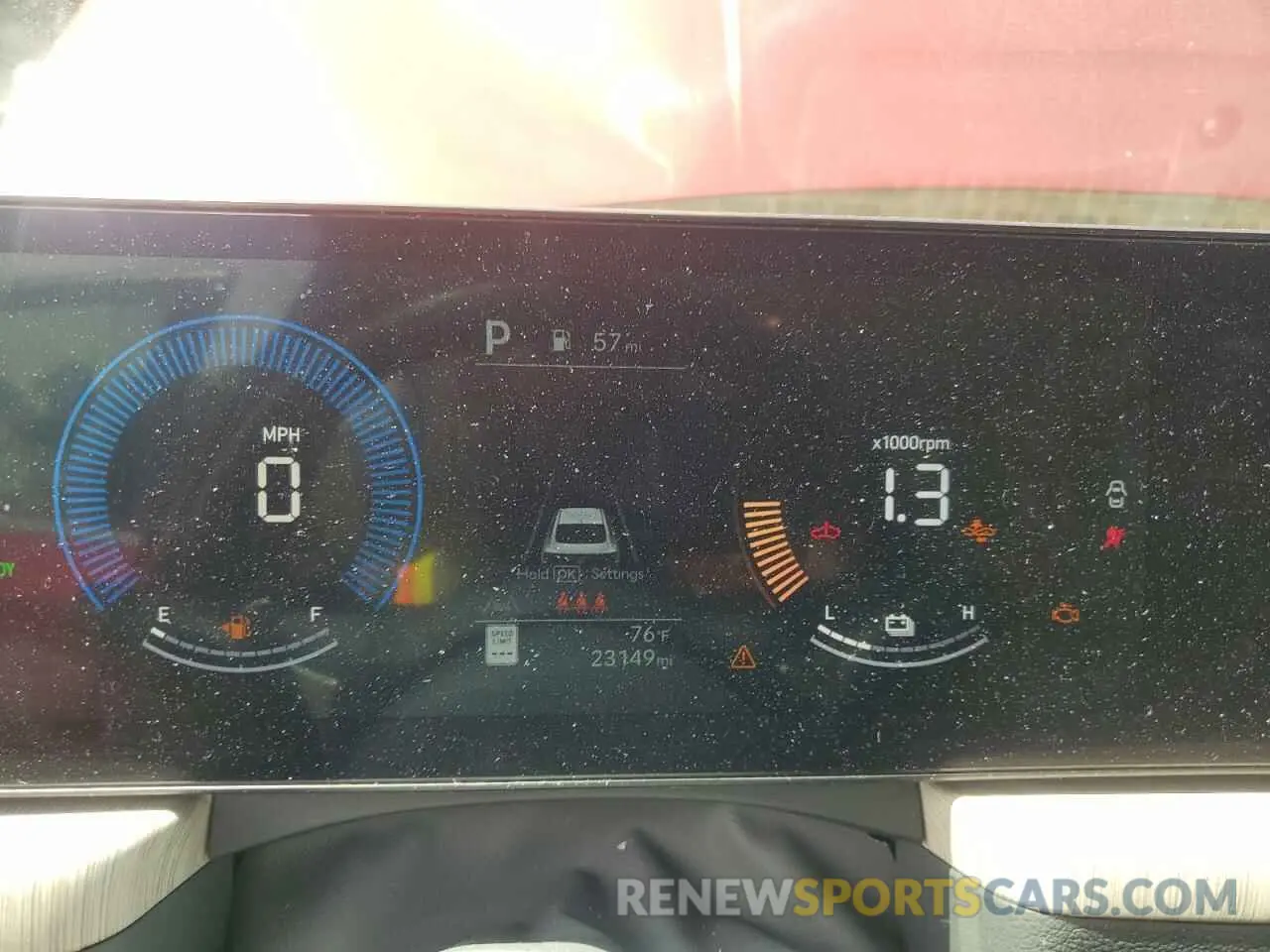 9 fotografías del automóvil dañado KMHL34JJ7RA097977 HYUNDAI SONATA 2024