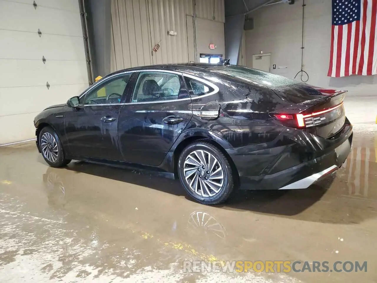 2 fotografías del automóvil dañado KMHL34JJ9RA096152 HYUNDAI SONATA 2024