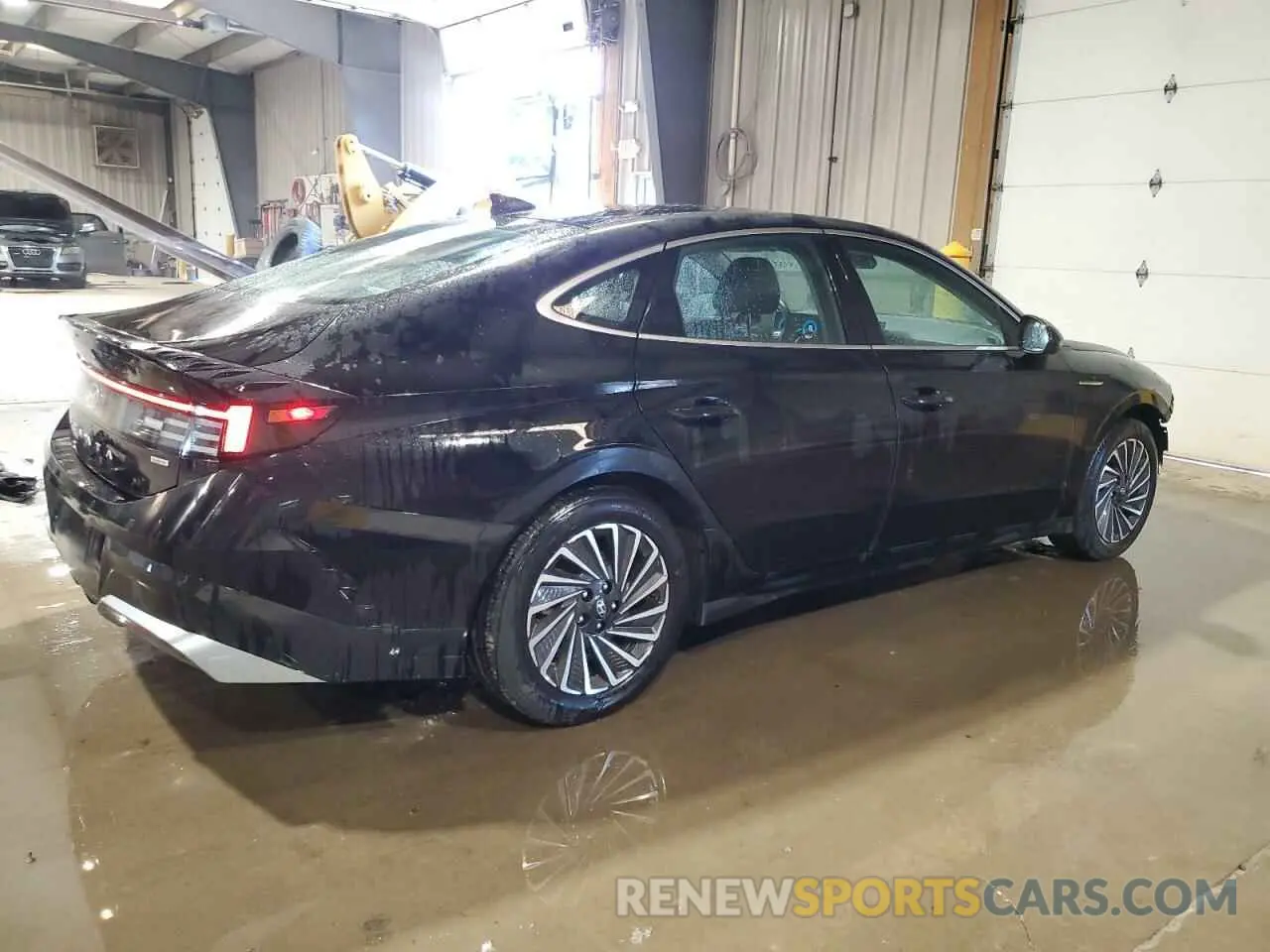 3 fotografías del automóvil dañado KMHL34JJ9RA096152 HYUNDAI SONATA 2024