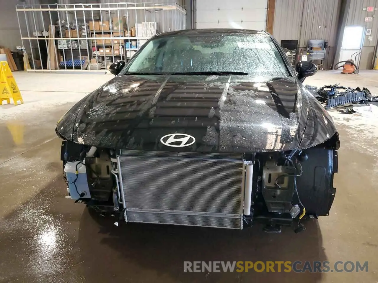 5 fotografías del automóvil dañado KMHL34JJ9RA096152 HYUNDAI SONATA 2024