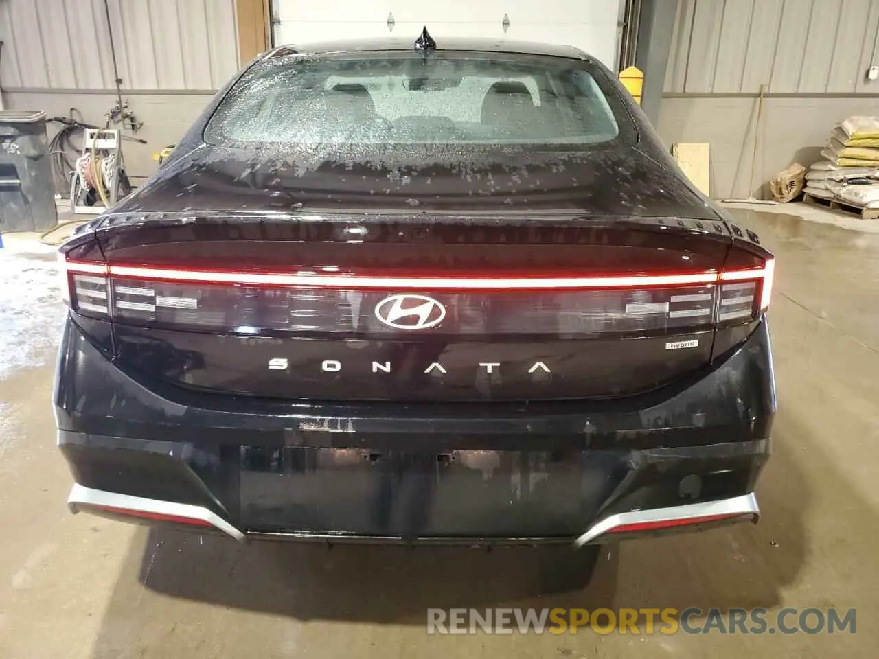 6 fotografías del automóvil dañado KMHL34JJ9RA096152 HYUNDAI SONATA 2024