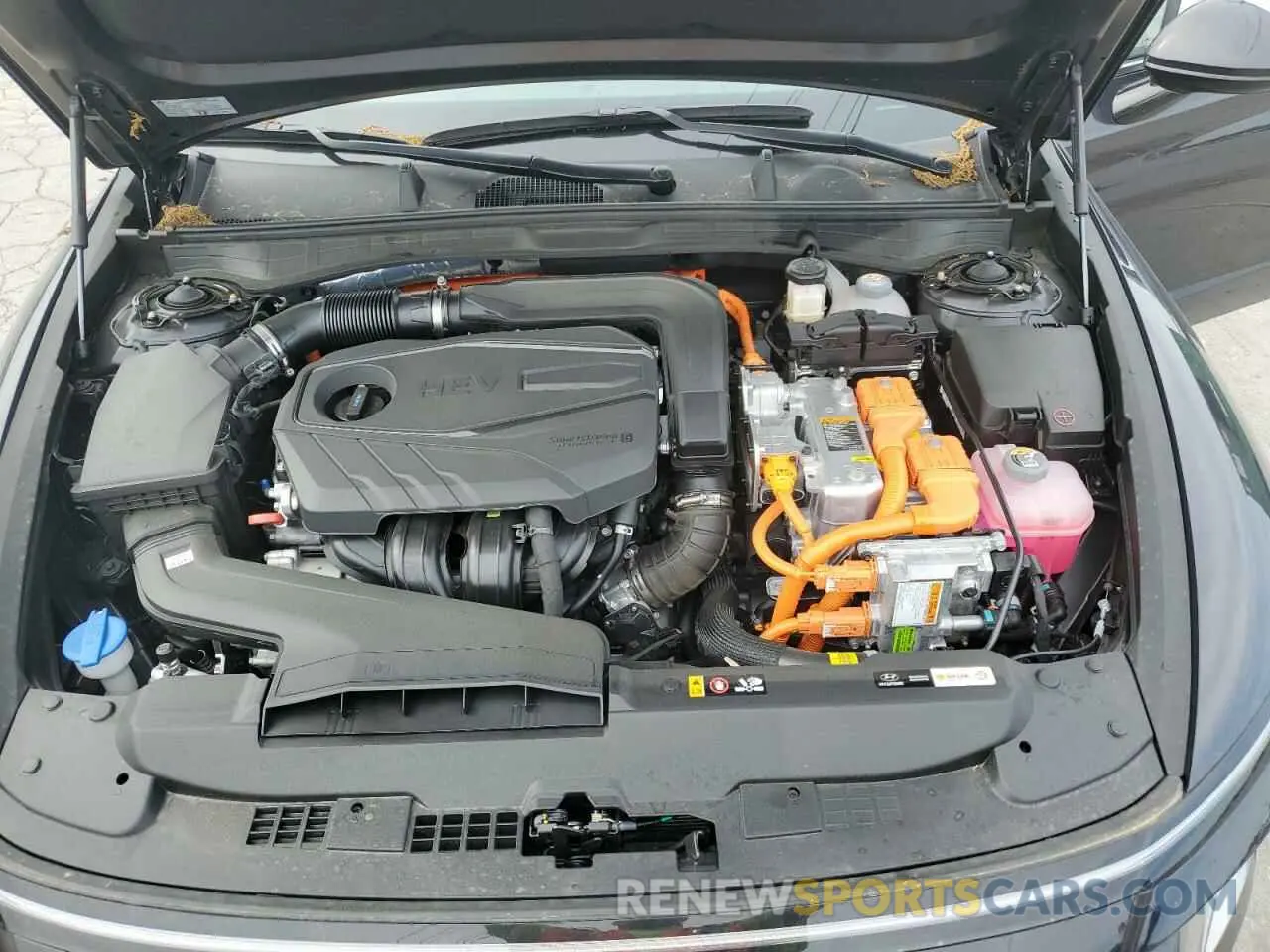 11 fotografías del automóvil dañado KMHL34JJ9RA100183 HYUNDAI SONATA 2024
