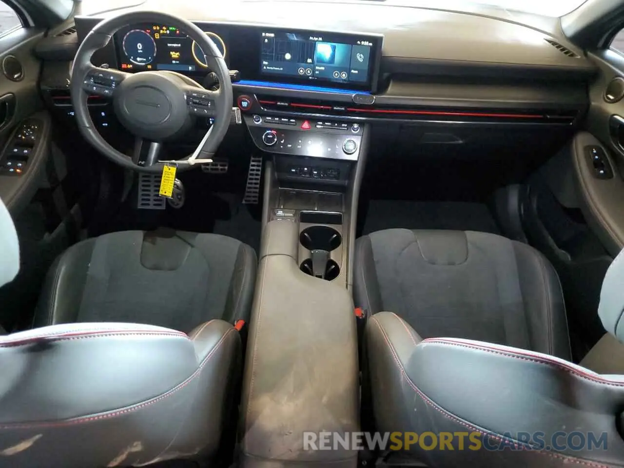 8 fotografías del automóvil dañado KMHL54JC0RA379356 HYUNDAI SONATA 2024