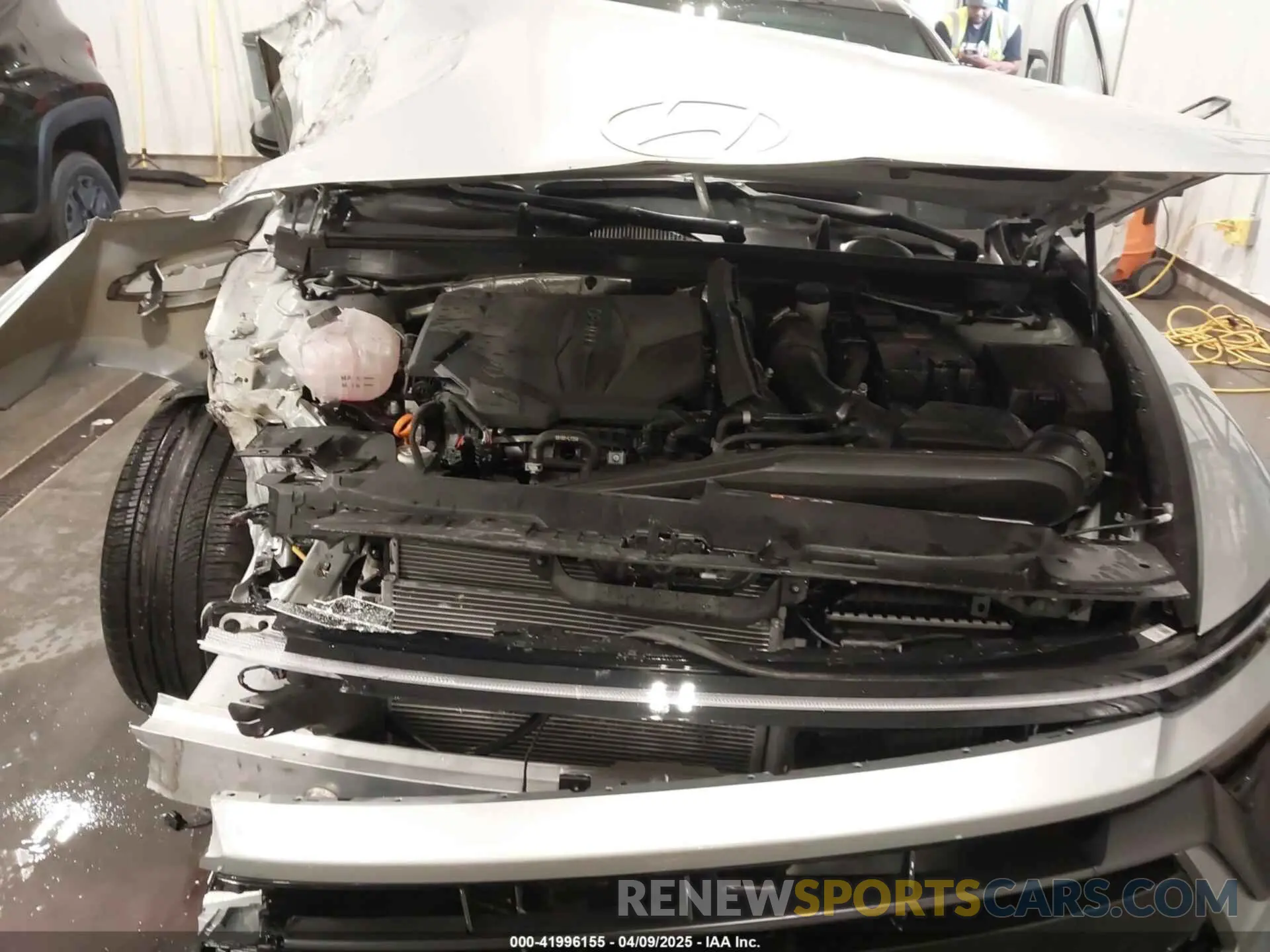 10 fotografías del automóvil dañado KMHL54JC0RA412422 HYUNDAI SONATA 2024