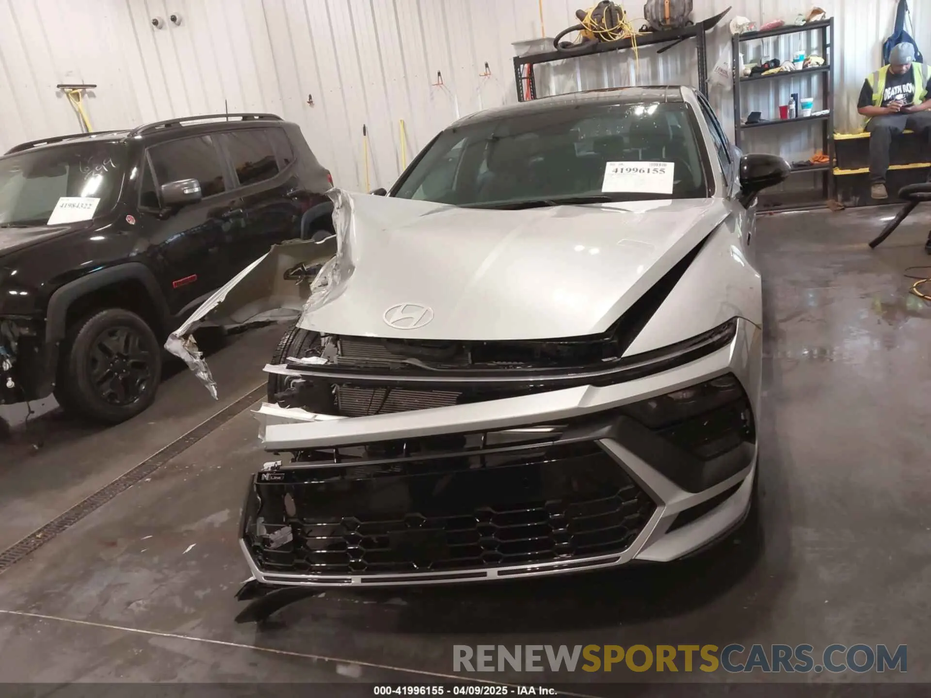 12 fotografías del automóvil dañado KMHL54JC0RA412422 HYUNDAI SONATA 2024