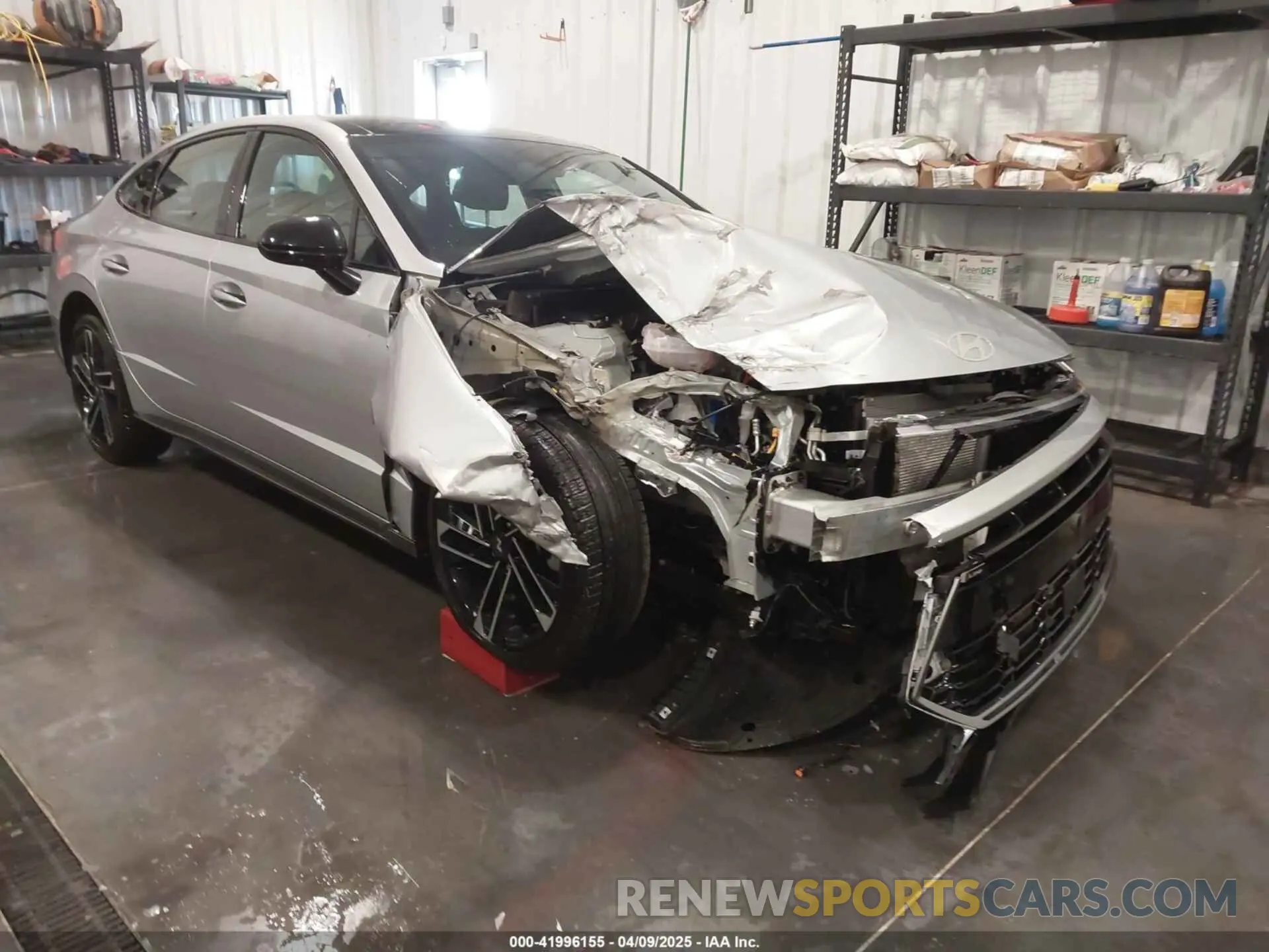 6 fotografías del automóvil dañado KMHL54JC0RA412422 HYUNDAI SONATA 2024
