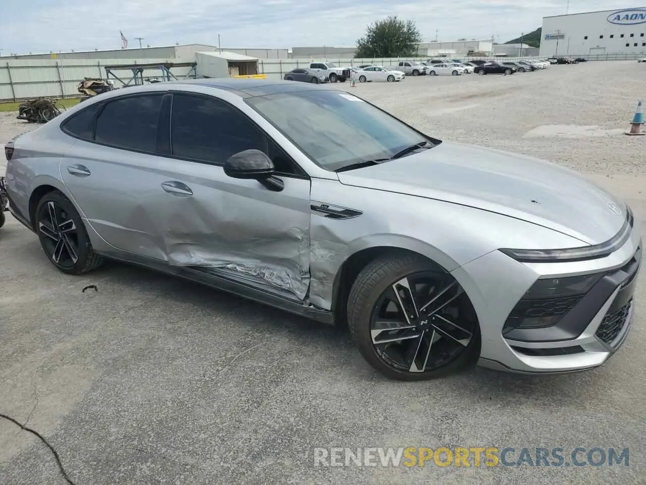 4 fotografías del automóvil dañado KMHL54JC0RA421816 HYUNDAI SONATA 2024