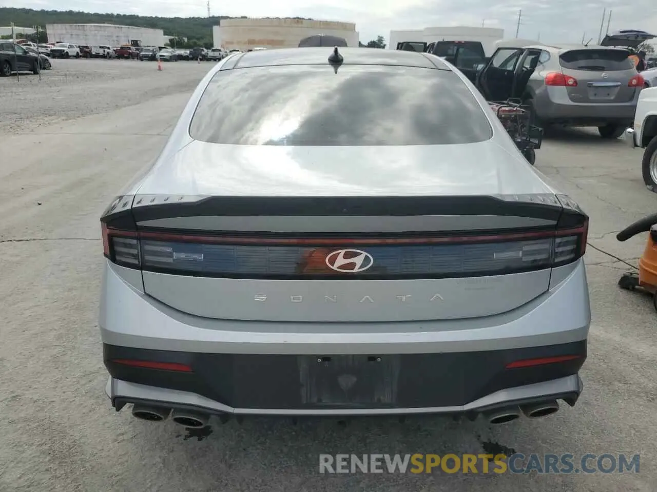 6 fotografías del automóvil dañado KMHL54JC0RA421816 HYUNDAI SONATA 2024