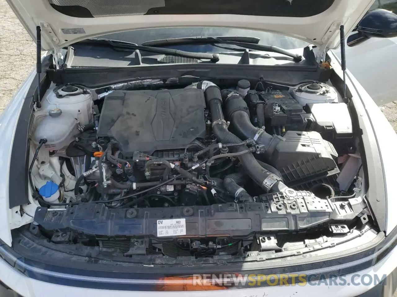 11 fotografías del automóvil dañado KMHL54JC1RA410310 HYUNDAI SONATA 2024