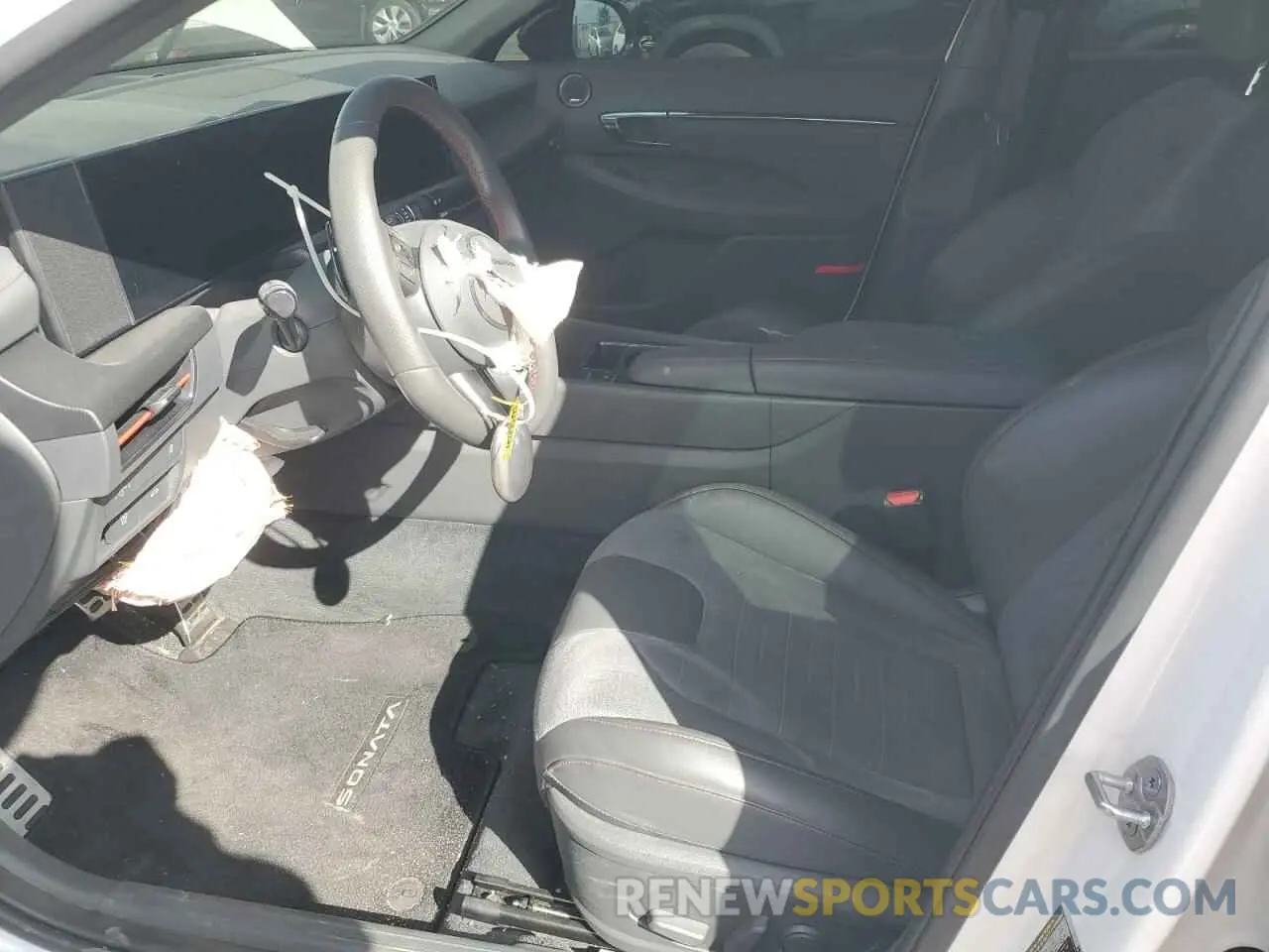 7 fotografías del automóvil dañado KMHL54JC1RA410310 HYUNDAI SONATA 2024