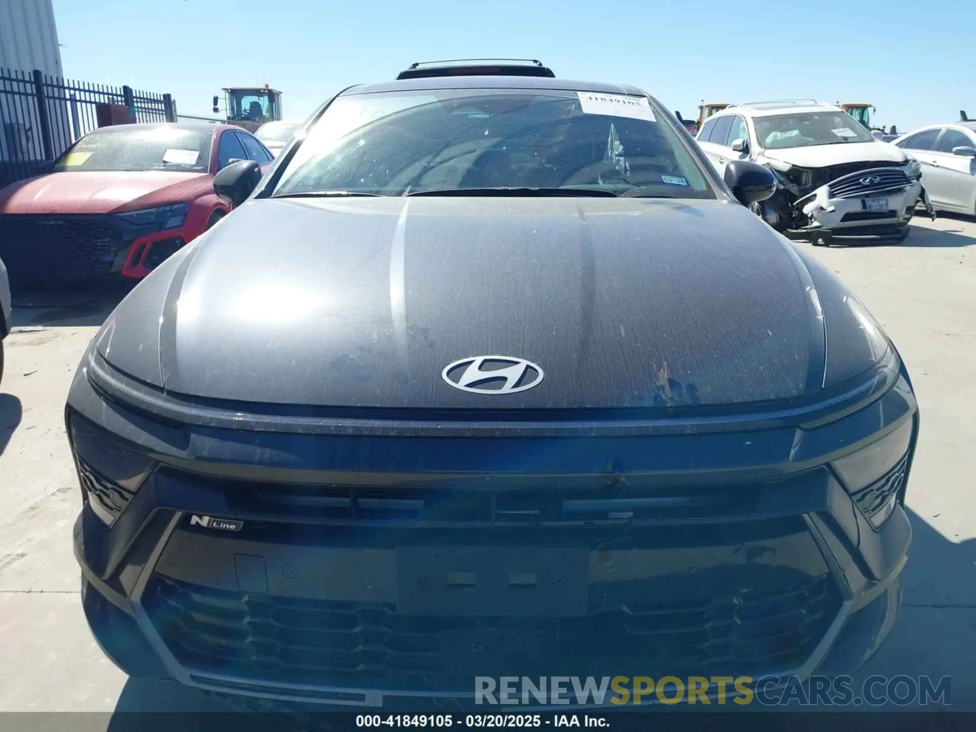 12 fotografías del automóvil dañado KMHL54JC2RA365104 HYUNDAI SONATA 2024