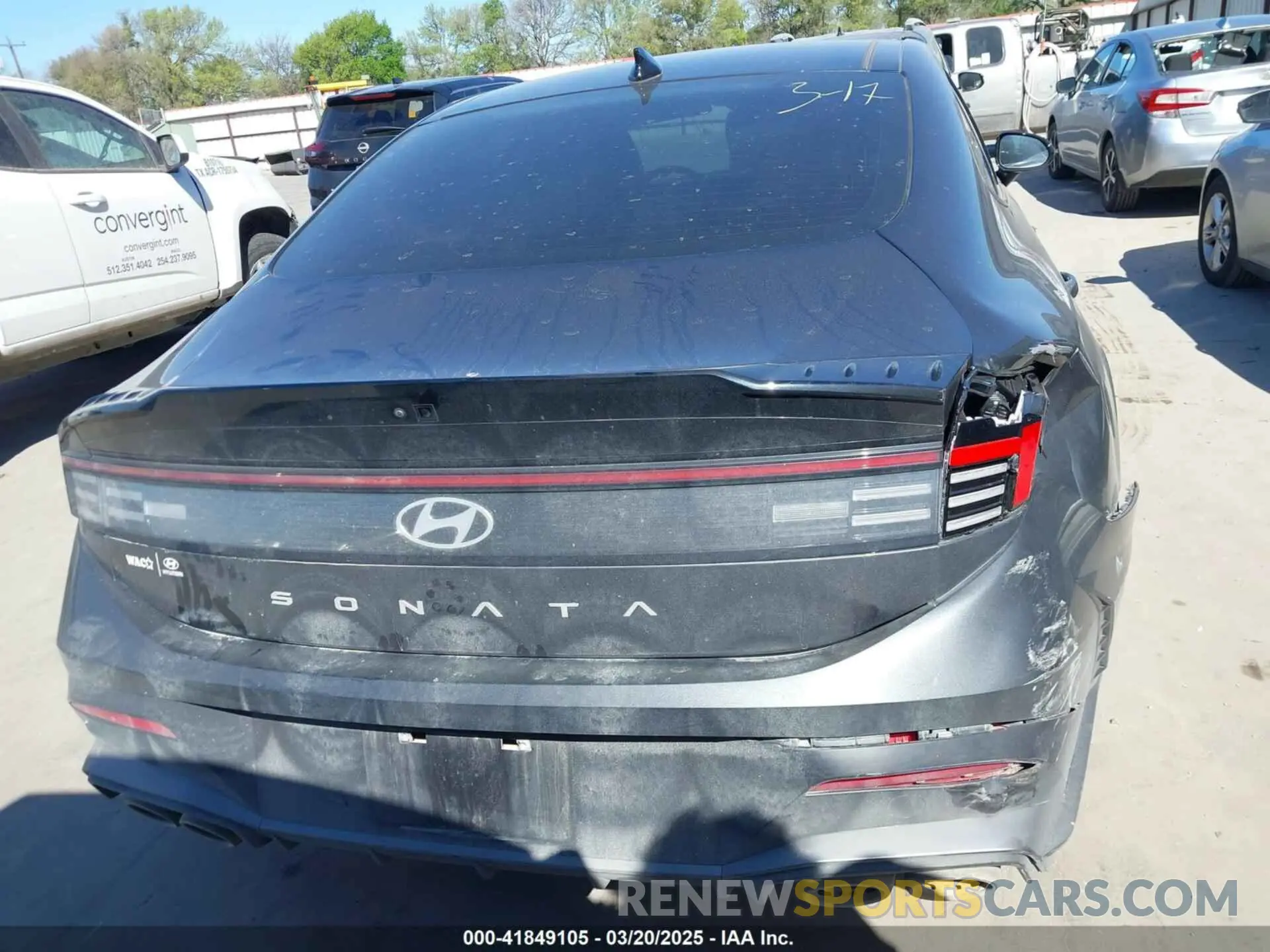 16 fotografías del automóvil dañado KMHL54JC2RA365104 HYUNDAI SONATA 2024
