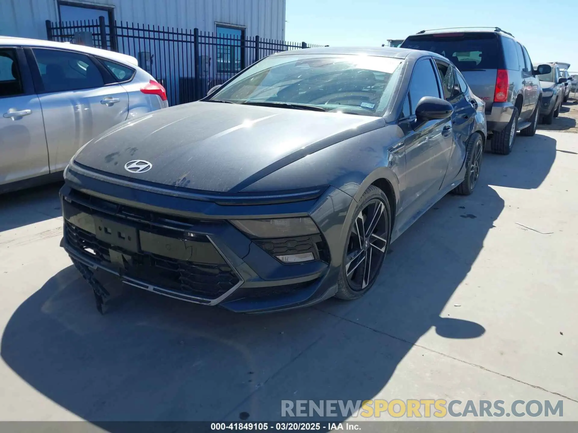 2 fotografías del automóvil dañado KMHL54JC2RA365104 HYUNDAI SONATA 2024