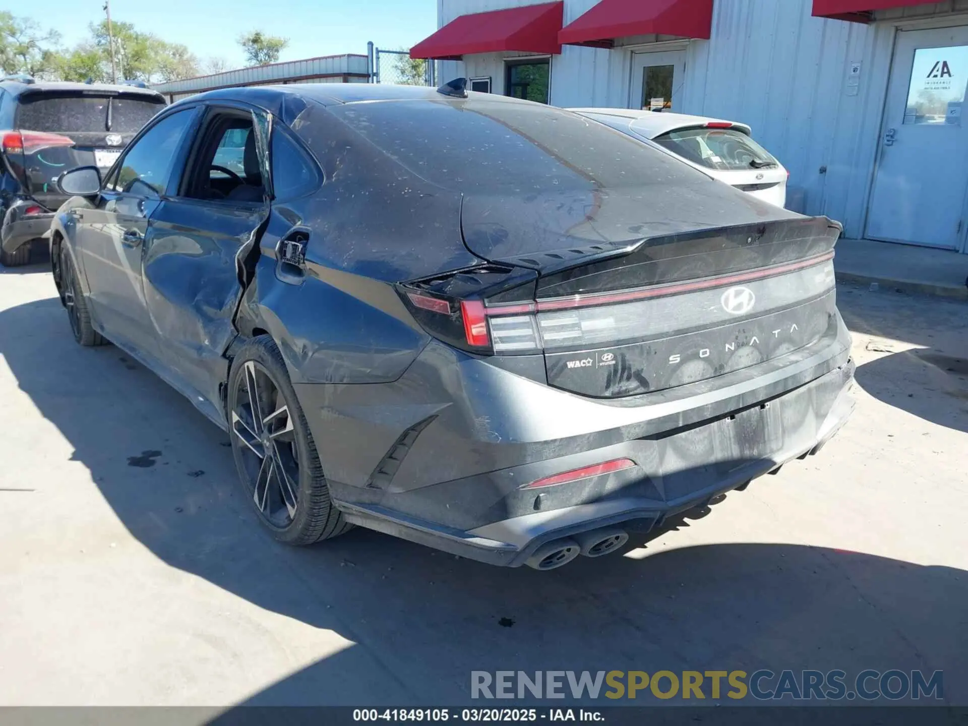 3 fotografías del automóvil dañado KMHL54JC2RA365104 HYUNDAI SONATA 2024