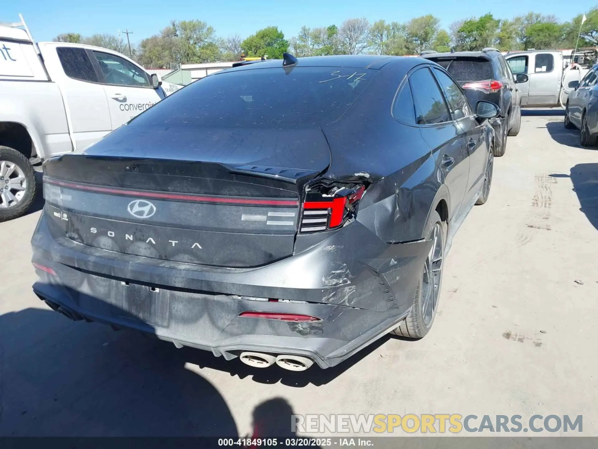 4 fotografías del automóvil dañado KMHL54JC2RA365104 HYUNDAI SONATA 2024