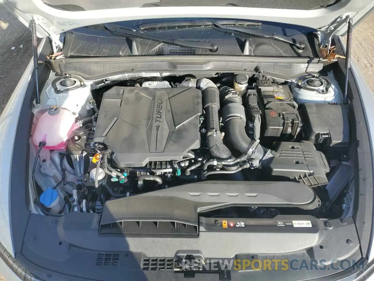 11 fotografías del automóvil dañado KMHL54JC3RA374491 HYUNDAI SONATA 2024