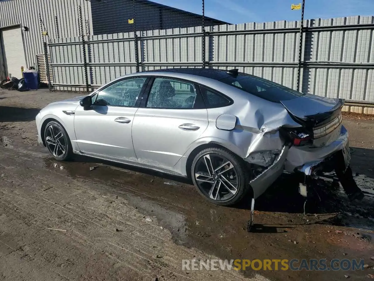 2 fotografías del automóvil dañado KMHL54JC3RA374491 HYUNDAI SONATA 2024