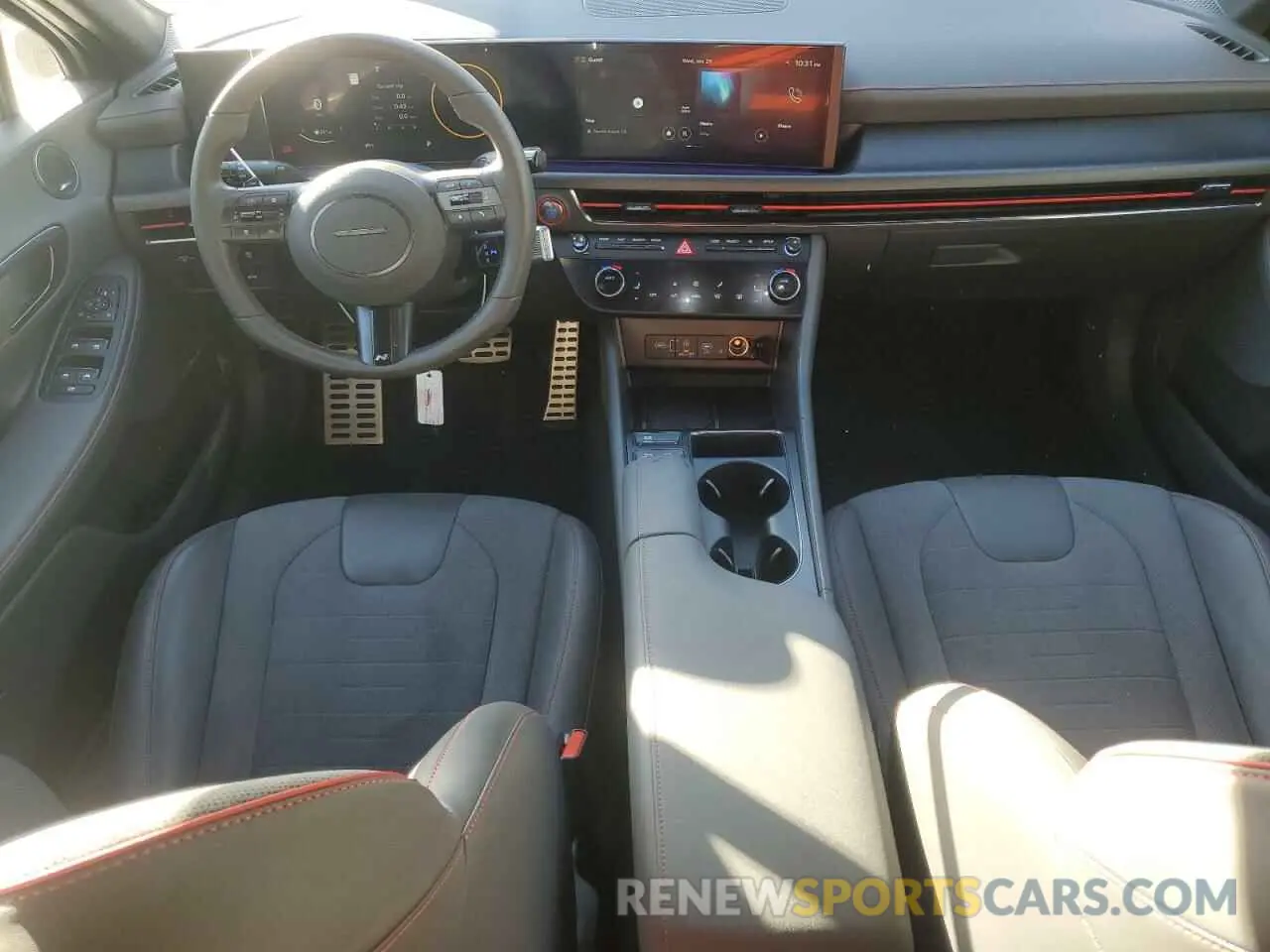 8 fotografías del automóvil dañado KMHL54JC3RA374491 HYUNDAI SONATA 2024