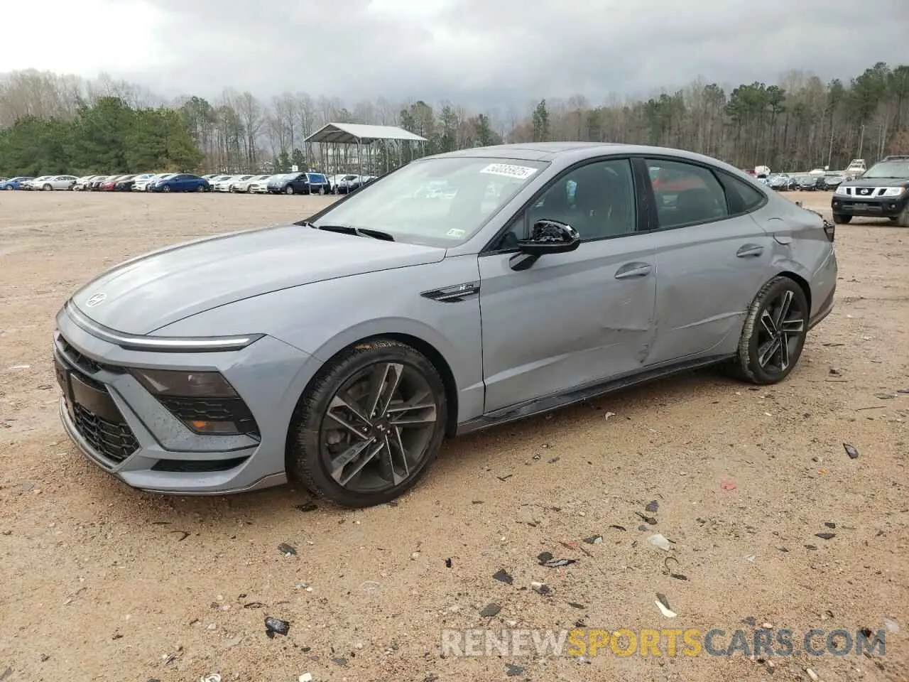 1 fotografías del automóvil dañado KMHL54JC4RA386326 HYUNDAI SONATA 2024
