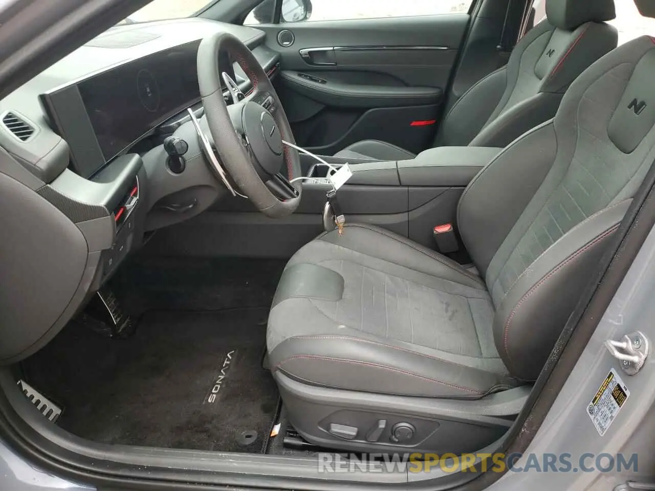 7 fotografías del automóvil dañado KMHL54JC4RA386326 HYUNDAI SONATA 2024