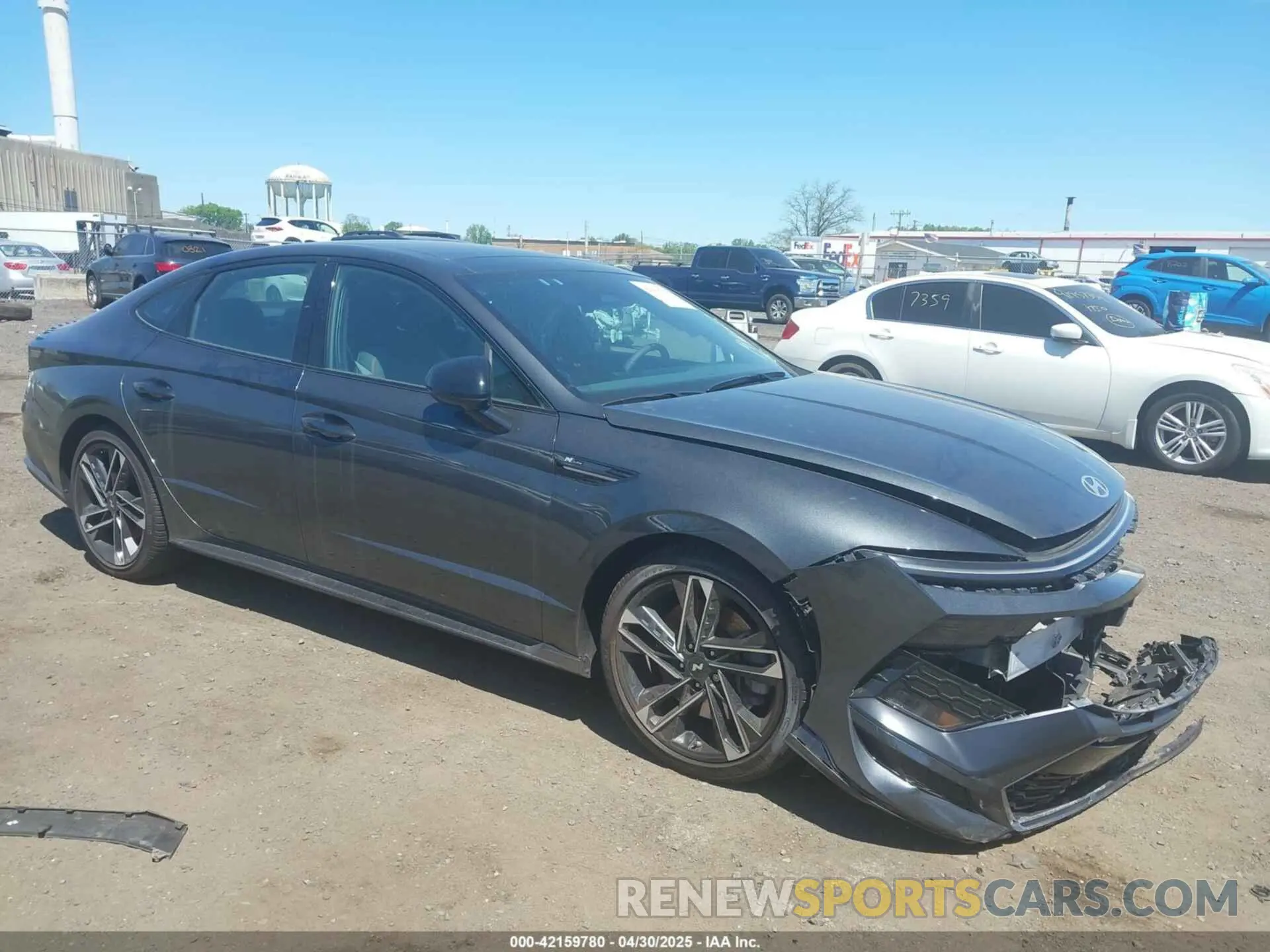 1 fotografías del automóvil dañado KMHL54JC5RA363850 HYUNDAI SONATA 2024