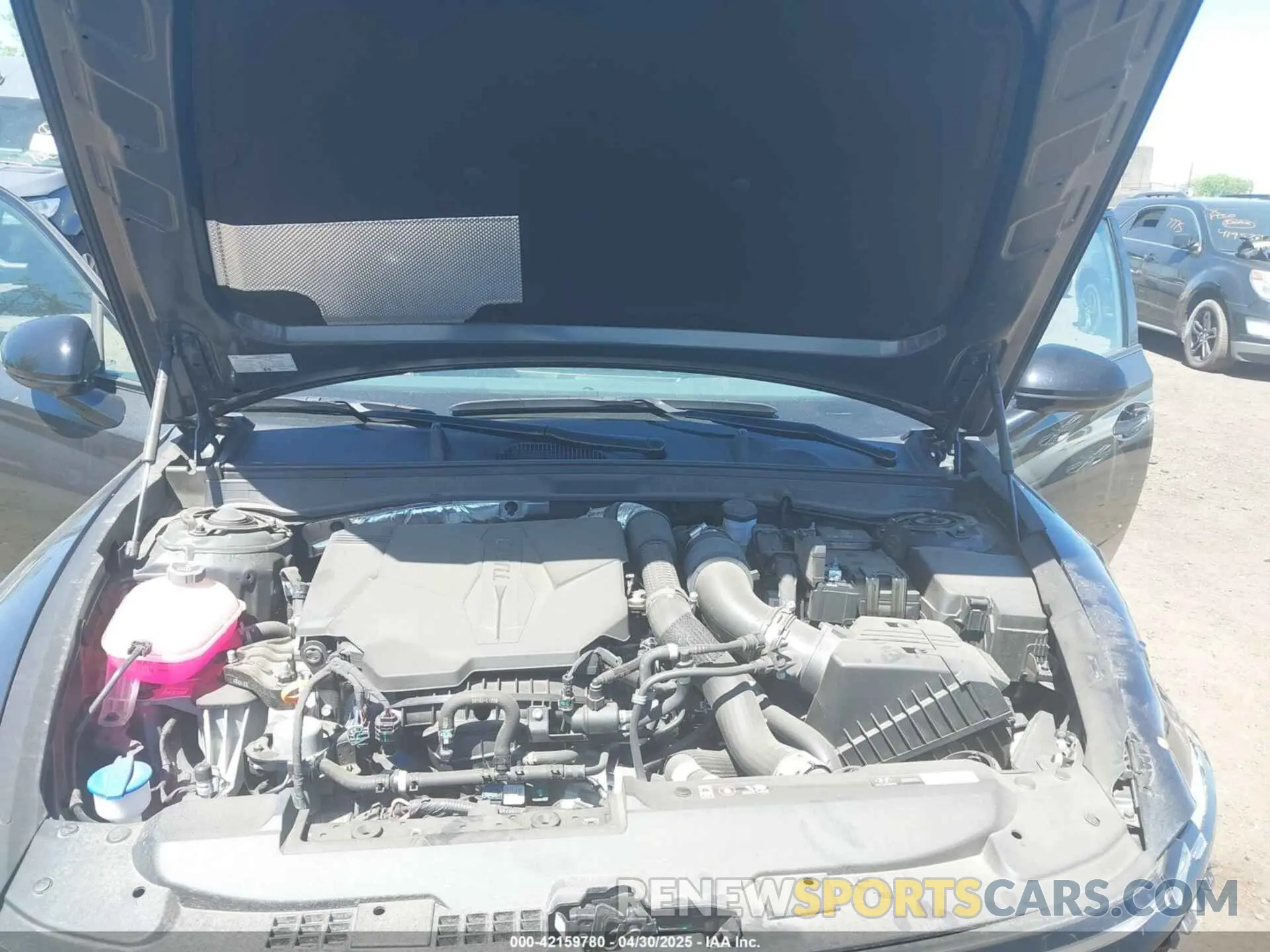 10 fotografías del automóvil dañado KMHL54JC5RA363850 HYUNDAI SONATA 2024