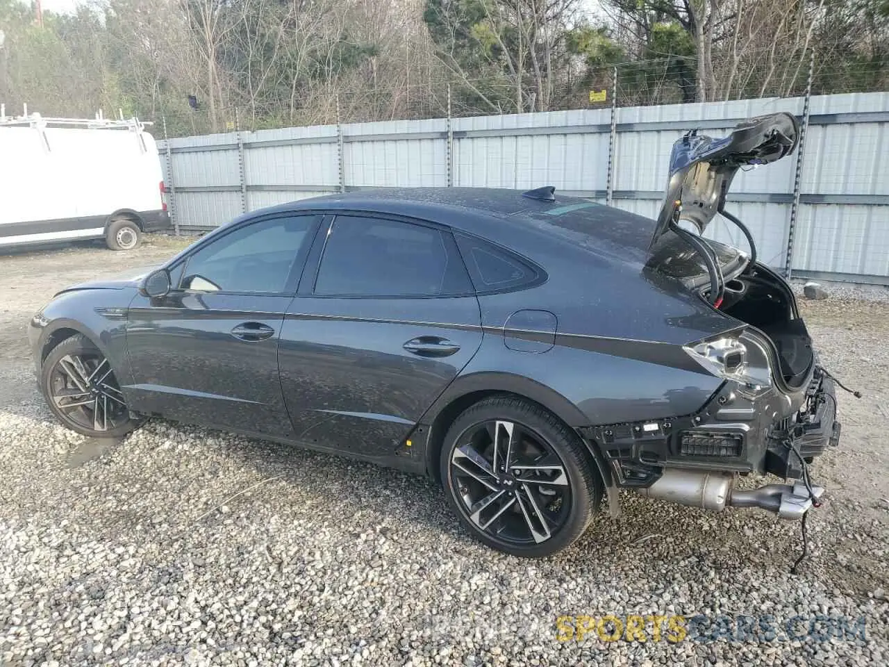 2 fotografías del automóvil dañado KMHL54JC6RA358348 HYUNDAI SONATA 2024