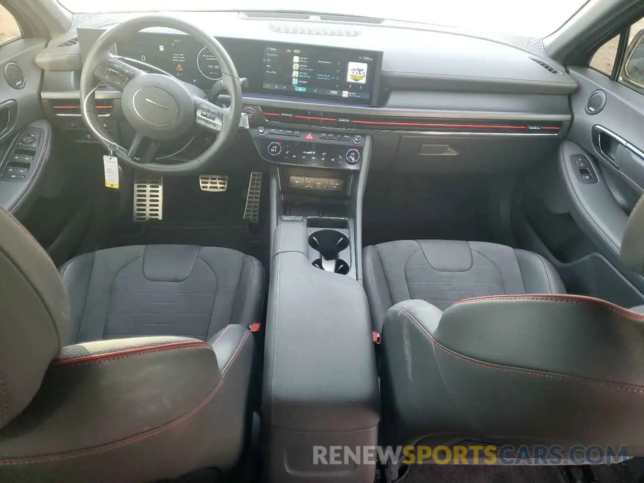 8 fotografías del automóvil dañado KMHL54JC6RA358348 HYUNDAI SONATA 2024