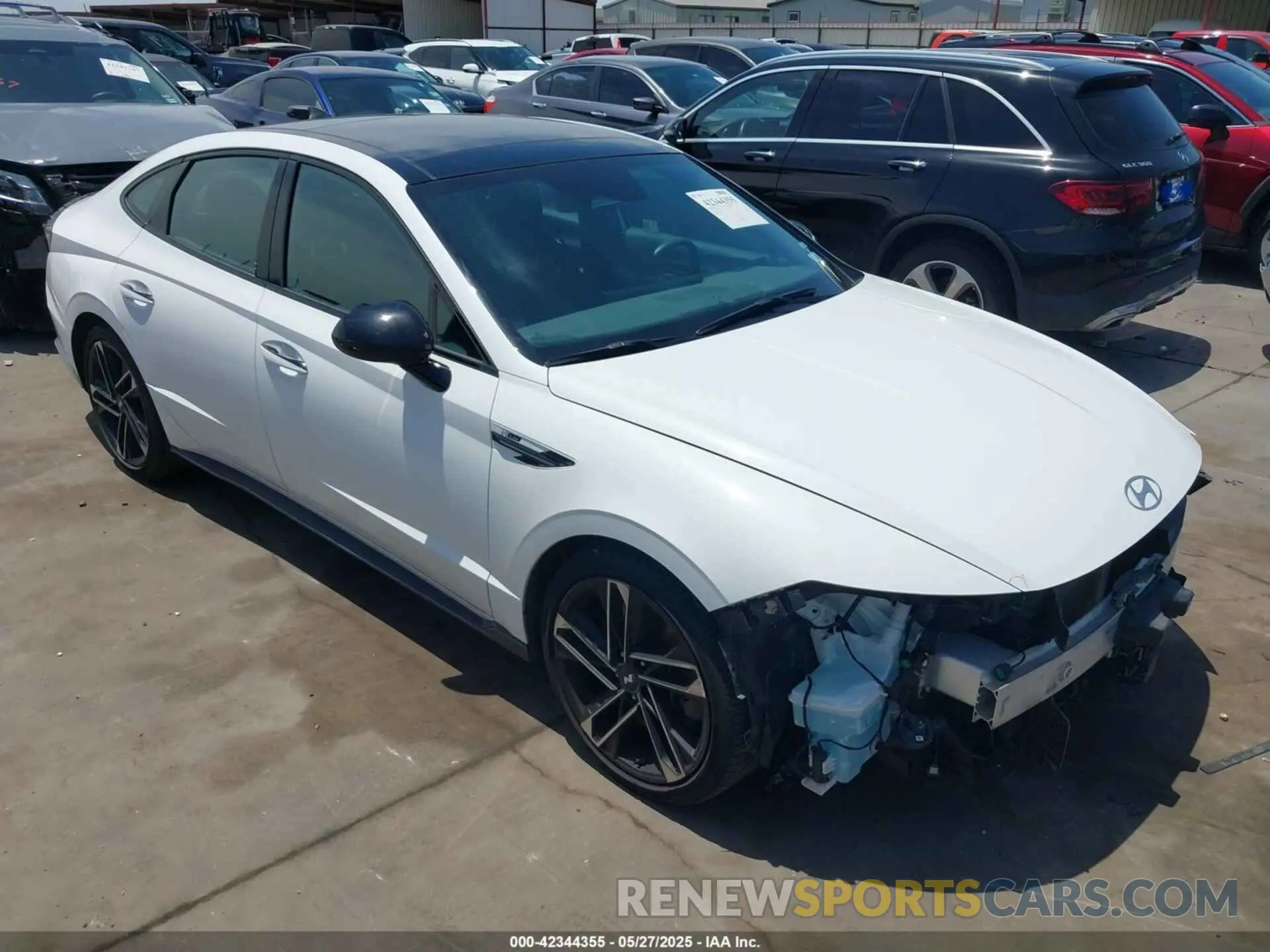 1 fotografías del automóvil dañado KMHL54JC6RA359905 HYUNDAI SONATA 2024