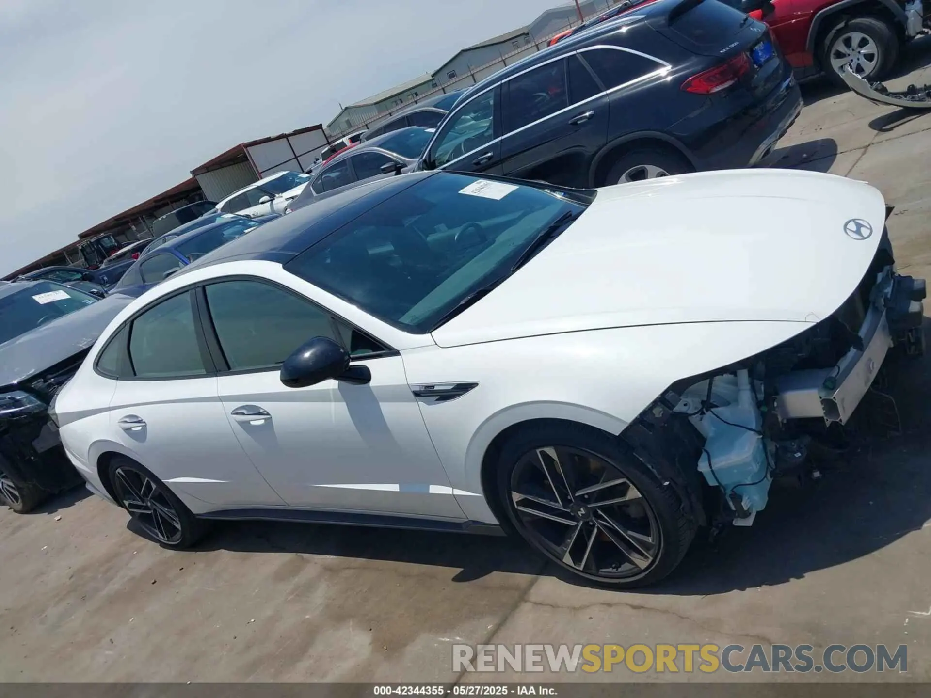 14 fotografías del automóvil dañado KMHL54JC6RA359905 HYUNDAI SONATA 2024
