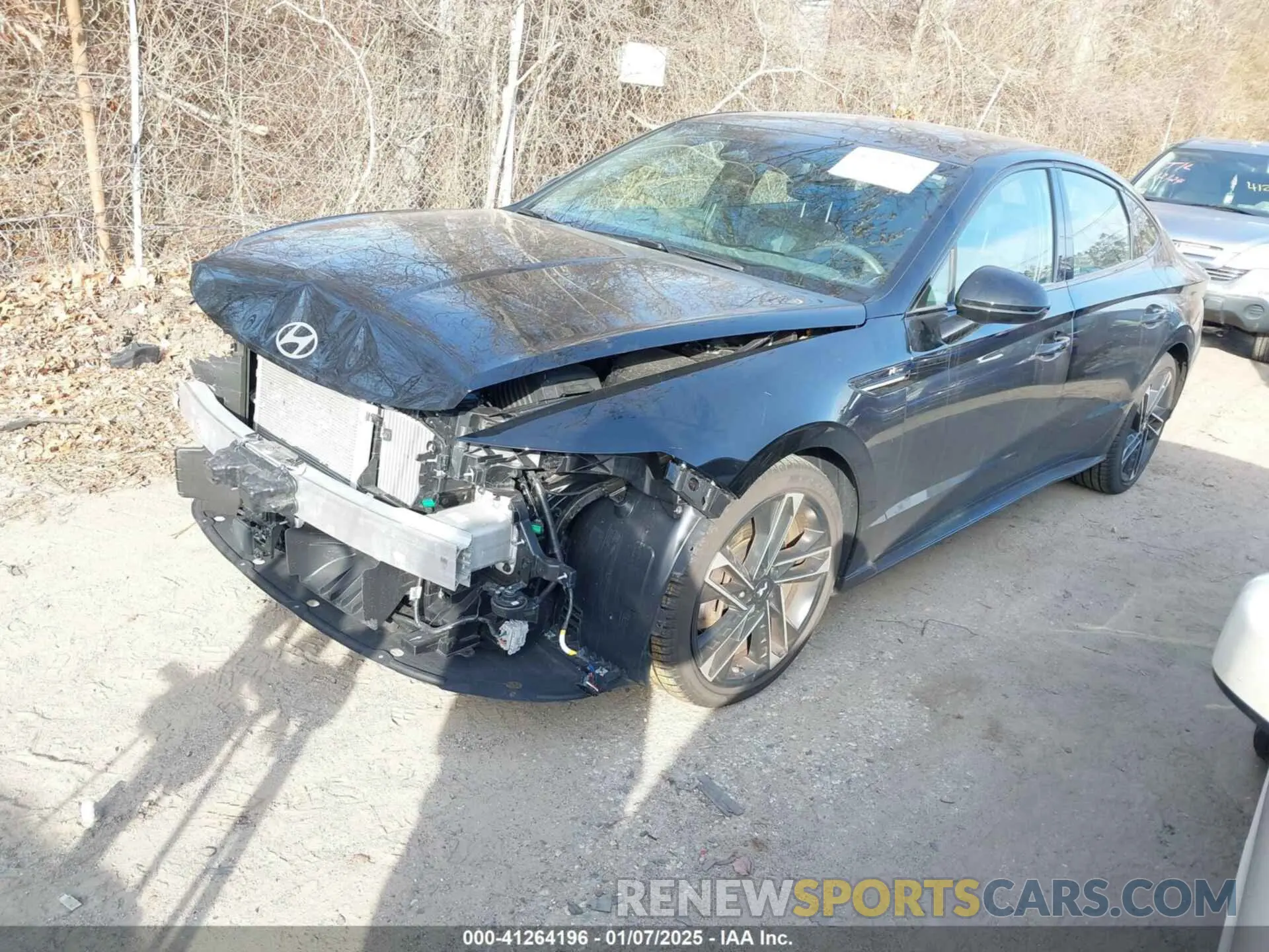 2 fotografías del automóvil dañado KMHL54JC7RA350467 HYUNDAI SONATA 2024