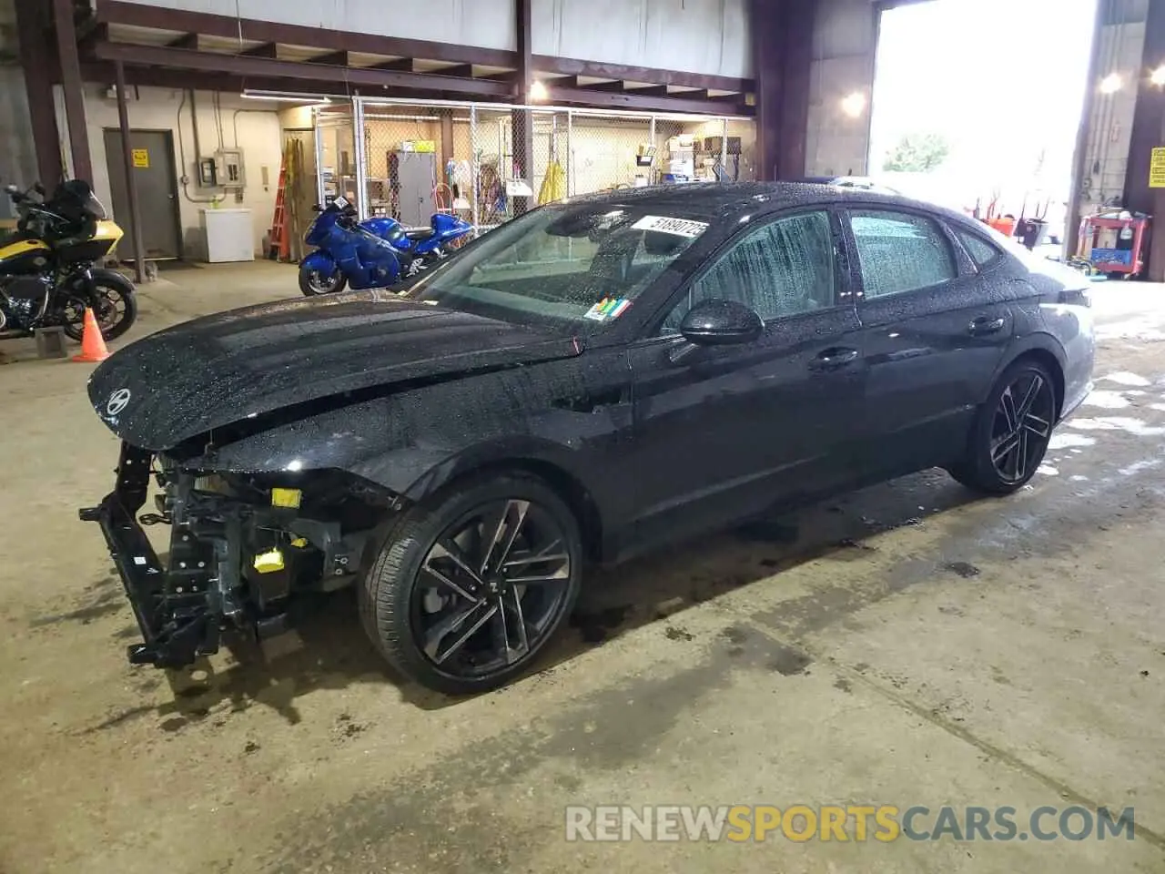 1 fotografías del automóvil dañado KMHL54JC7RA410148 HYUNDAI SONATA 2024