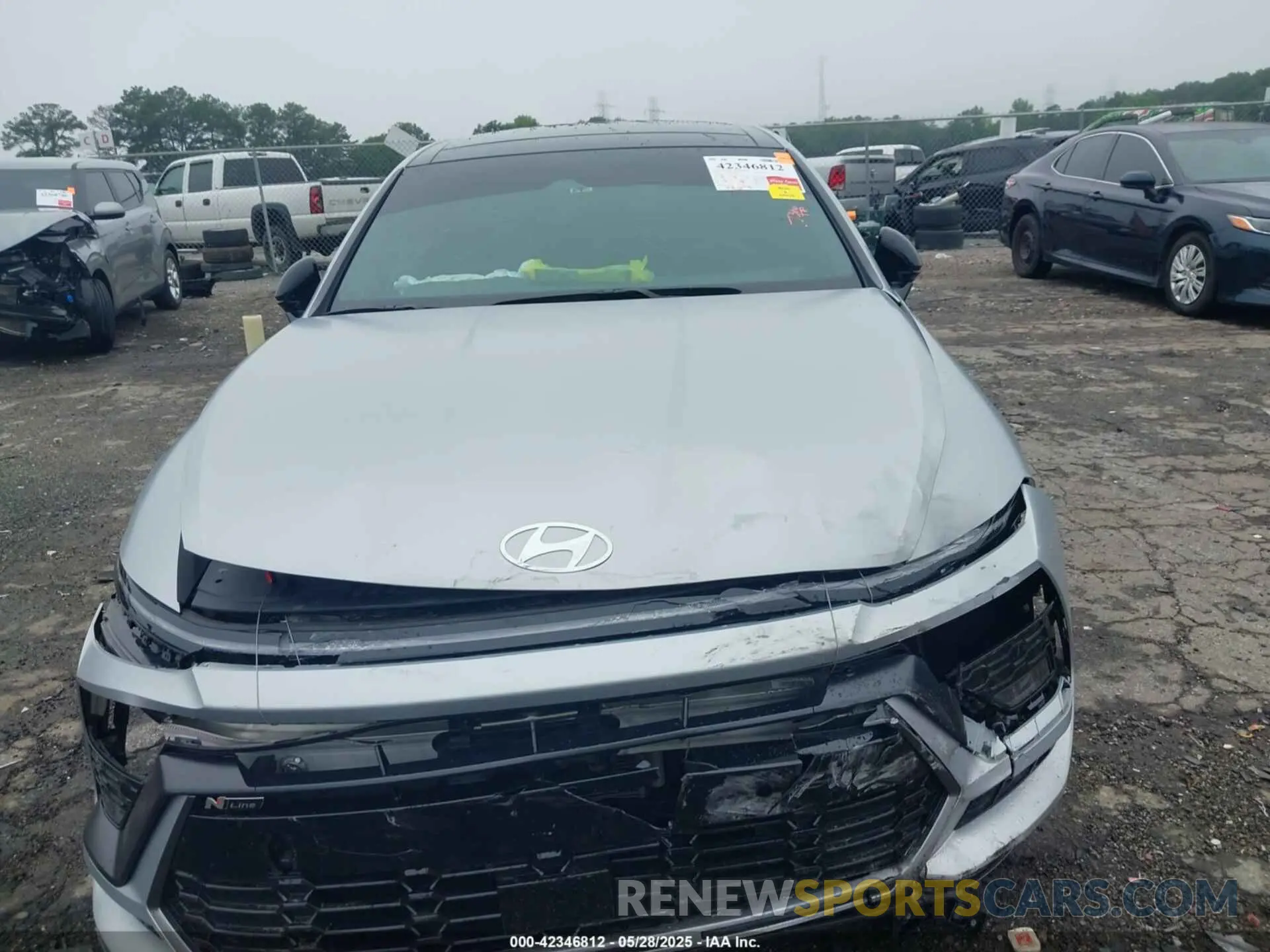 12 fotografías del automóvil dañado KMHL54JC8RA374003 HYUNDAI SONATA 2024