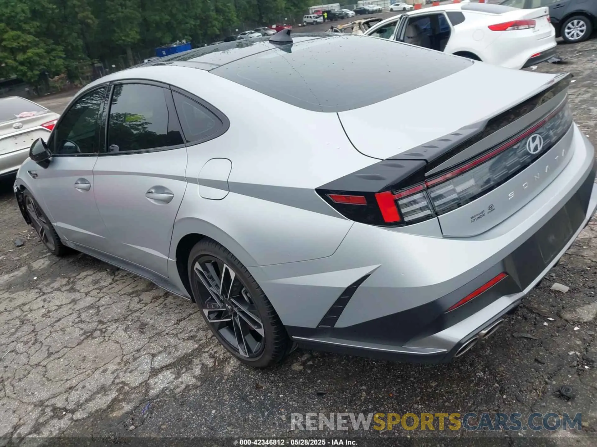 3 fotografías del automóvil dañado KMHL54JC8RA374003 HYUNDAI SONATA 2024