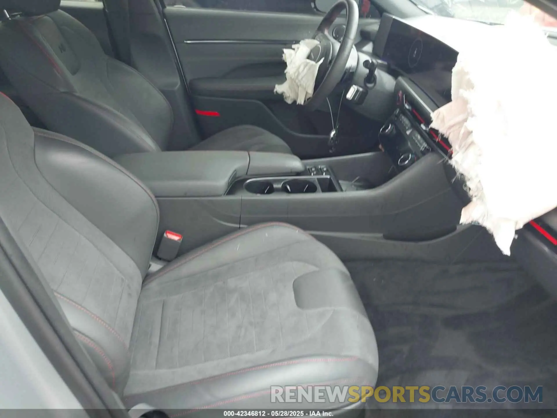 5 fotografías del automóvil dañado KMHL54JC8RA374003 HYUNDAI SONATA 2024