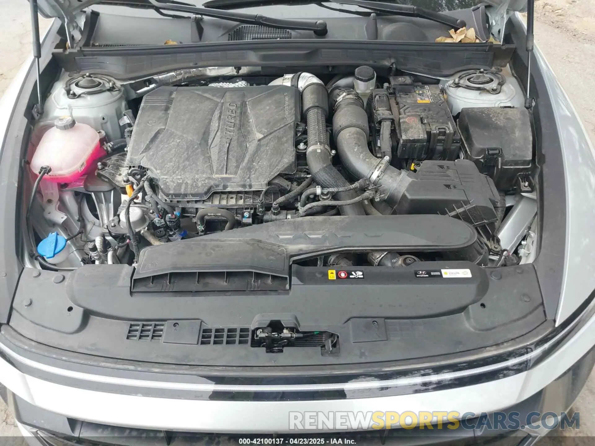 10 fotografías del automóvil dañado KMHL54JC8RA420283 HYUNDAI SONATA 2024