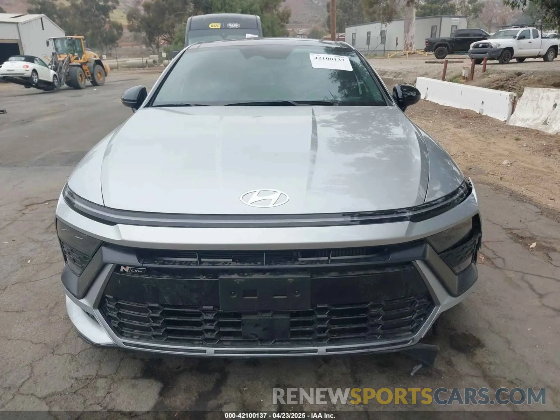 12 fotografías del automóvil dañado KMHL54JC8RA420283 HYUNDAI SONATA 2024