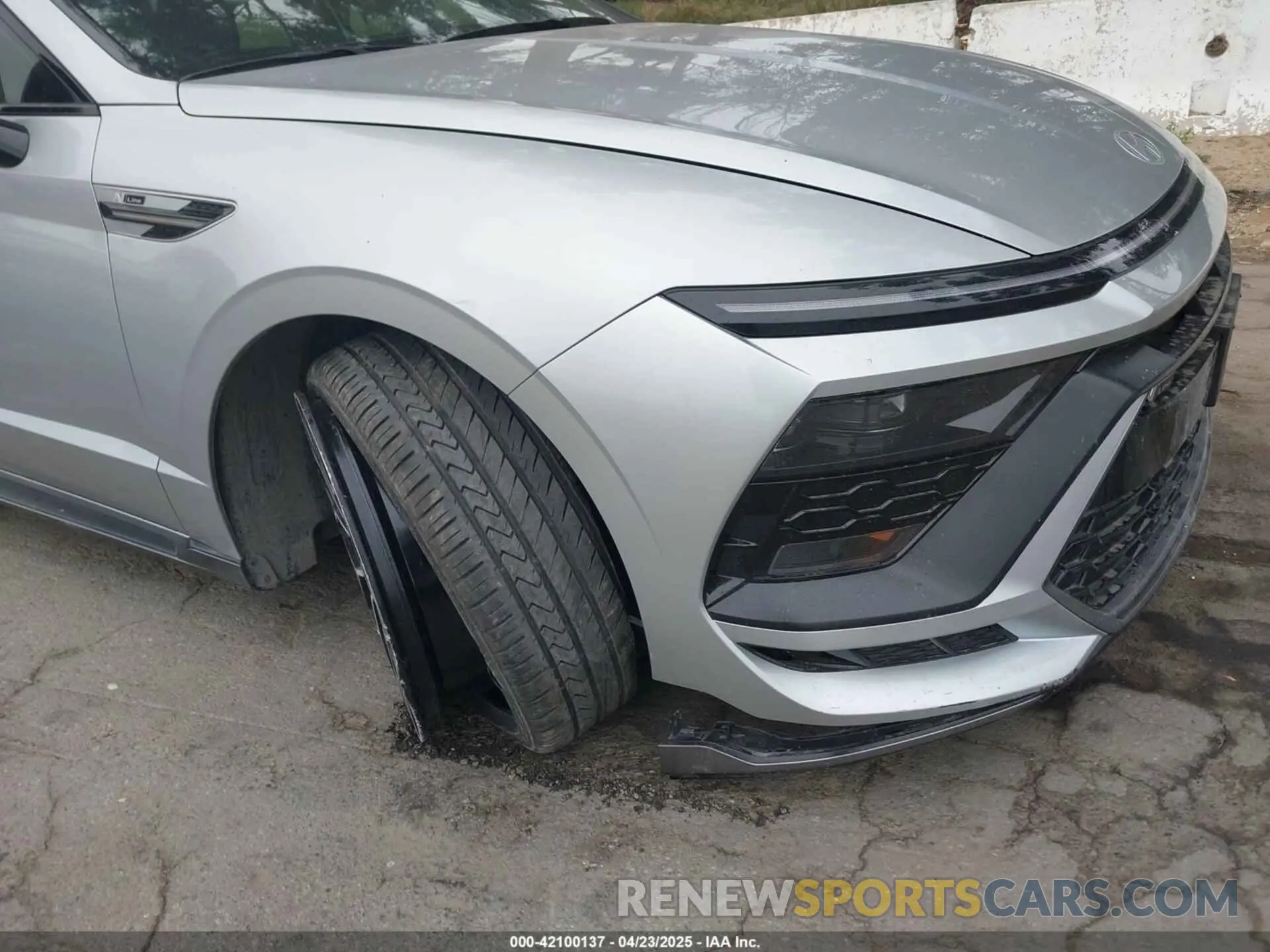 17 fotografías del automóvil dañado KMHL54JC8RA420283 HYUNDAI SONATA 2024