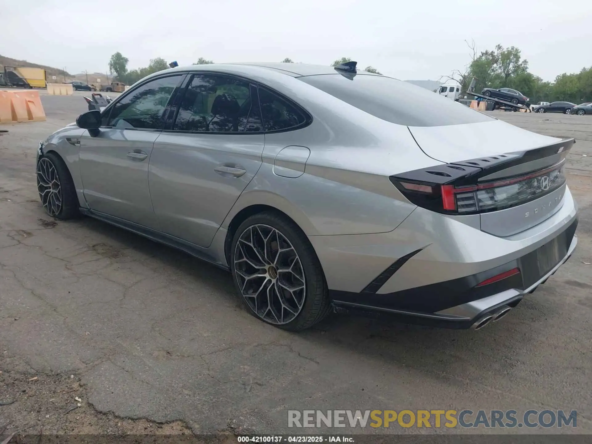3 fotografías del automóvil dañado KMHL54JC8RA420283 HYUNDAI SONATA 2024